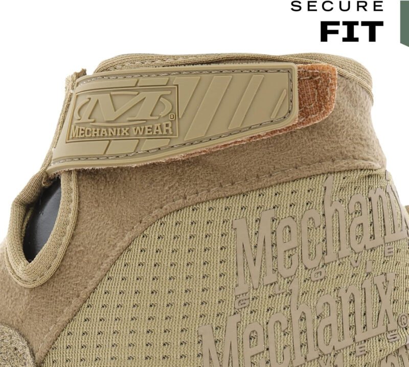 Mechanix Wear: Tactical Specialty Vent Tactical Gloves, Touch Capable, High Dexterity, Gloves for , Paintball, and Field Work, Work Gloves for Men (Brown, Large)