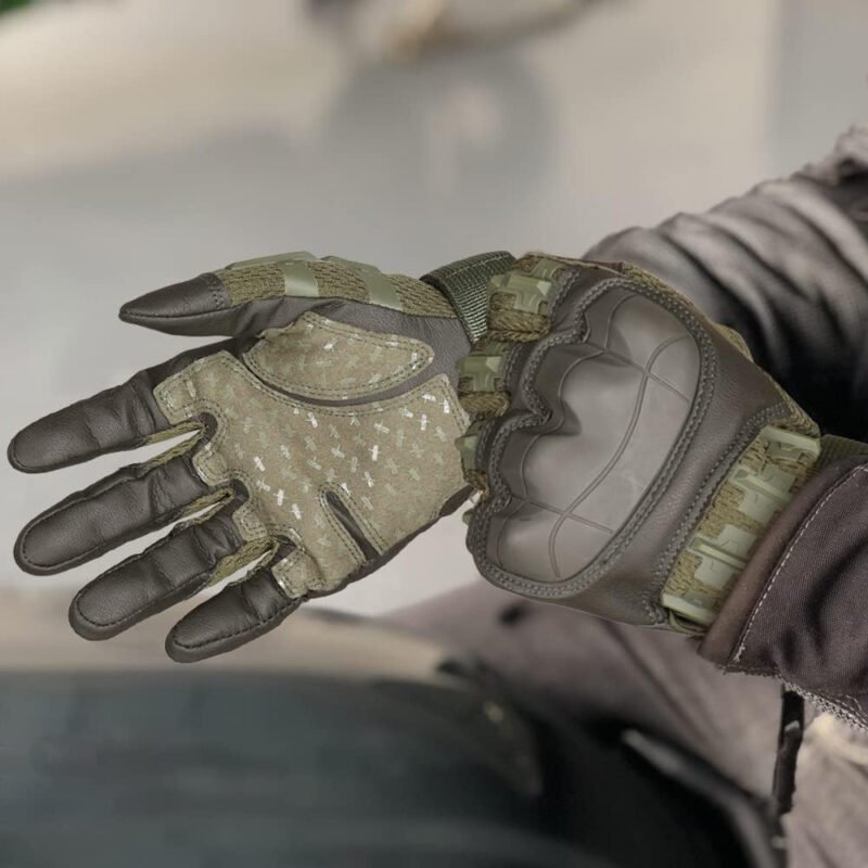 WTACTFUL Rubber Guard Tactical Gloves for Men Touchscreen  Motorcycle Hunting Outdoor