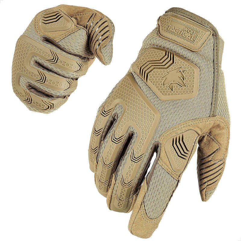 WOLF TACTICAL Shooting Gloves Tactical Gloves for Men Military Gloves,  Gloves for Paintball Combat Army Touchscreen