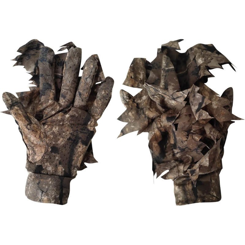 3D Leafy Gloves, Mossy Oak