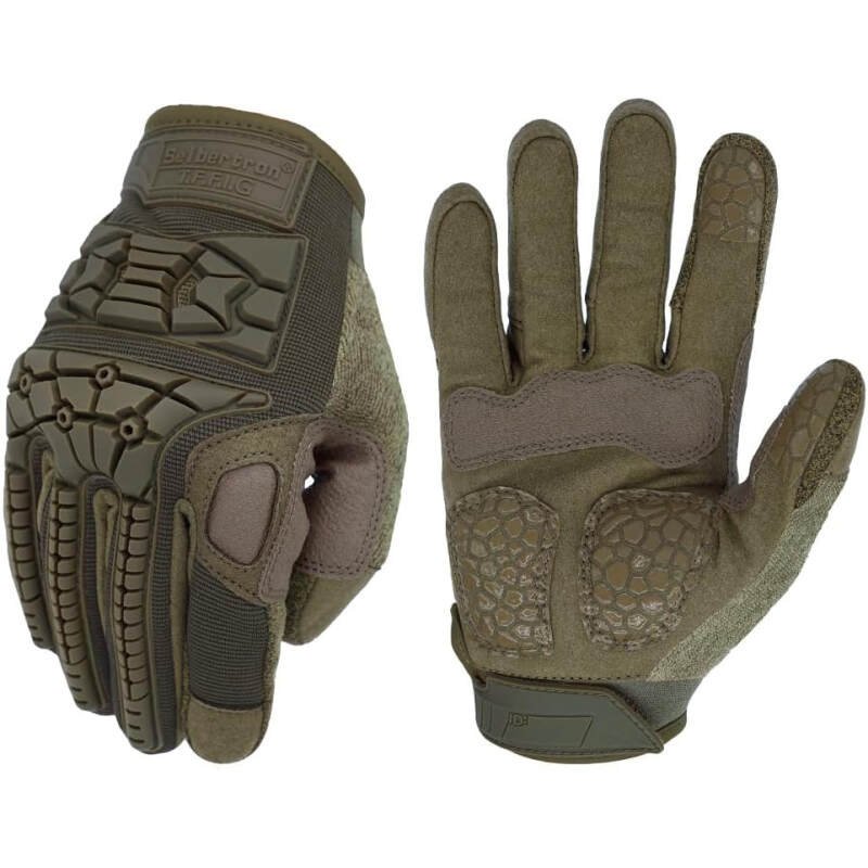Seibertron T.T.F.I.G/T.H.F.I.G/T.F.F.I.G 2.0 Men’s Tactical Gloves Flexible Rubber for Hunting Hiking  Paintball Motorcycle Motorbike Riding Outdoor Gloves