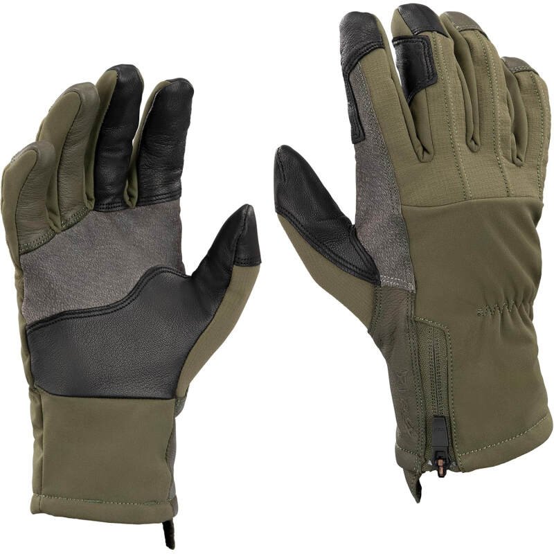 Vertx Crisp Action Mens Tactical Gloves, Water Resistant, Breathable, Touch Screen Compatible with Trigger Guard