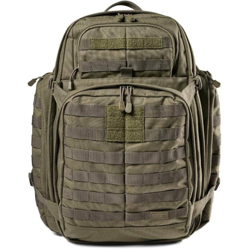 5.11 Tactical Backpack‚ Rush 72 2.0‚ Military Molle Pack, CCW with Multiple Compartments, 55 Liter, Large, Style 56565‚ Ranger Green