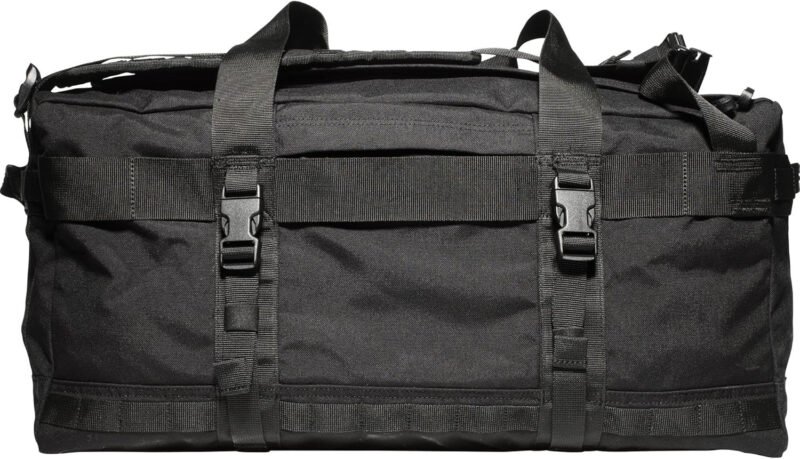 5.11 Tactical Duffel Bag Backpack for Travel, Waterproof, Large Rush LBD Lima 56L, Black, Style 56294ABR
