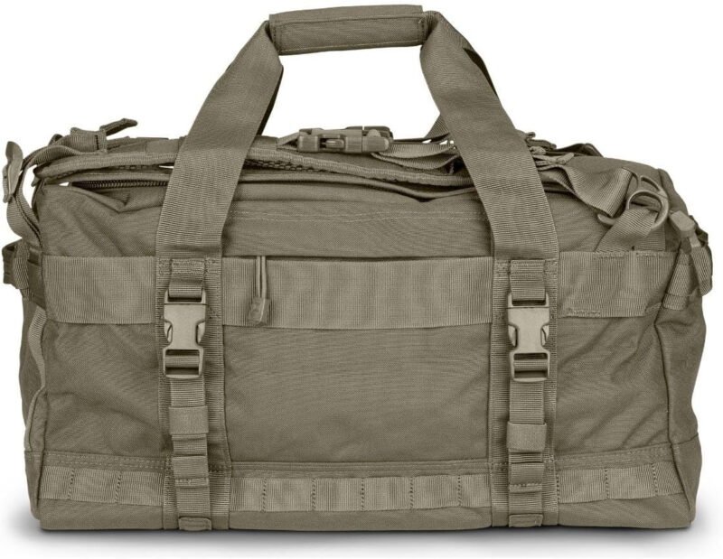 5.11 Tactical Duffel Bag for Travel, Water-Resistant Nylon, Medium, Rush LBD MIKE, 40L, Ranger Green, Style 56293ABR