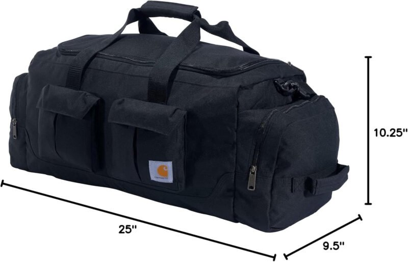 Carhartt 40l Utility Duffel, Heavy-Duty Bag for Jobsite, Gym, & Travel
