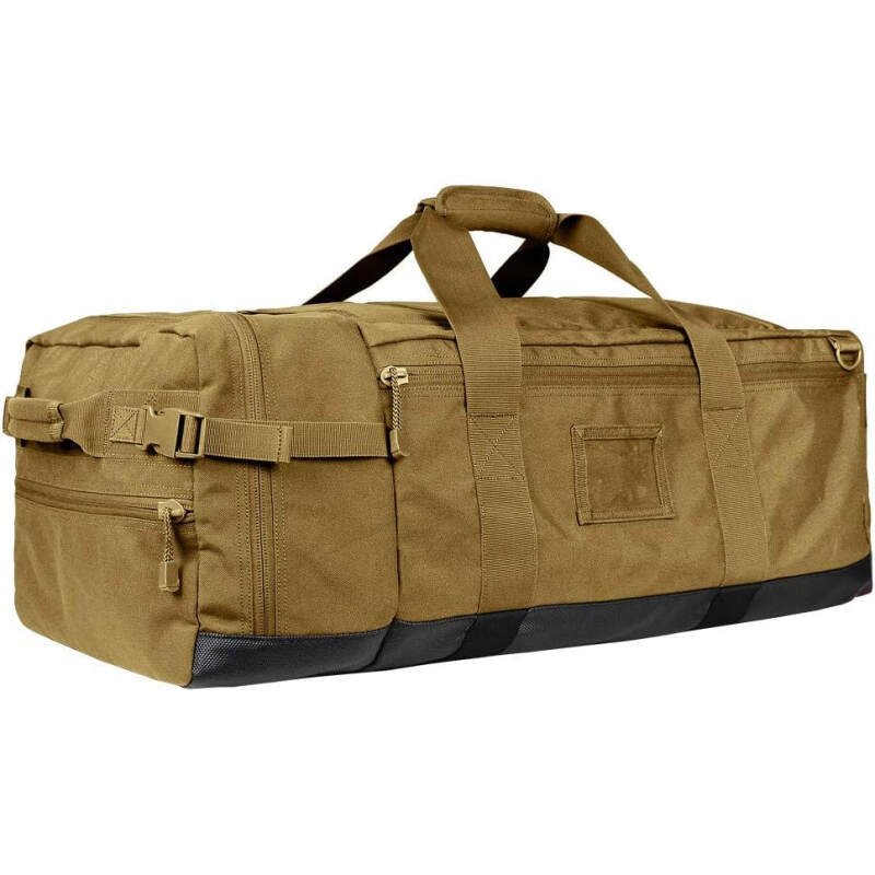 Condor Colossus Duffel Bag – 3 in 1 Rugged Tactical Gear Bag – Backpack/Duffle/Shoulder – Lightweight Multicompartment with 52L Storage (Military, Outdoors, First Responders)