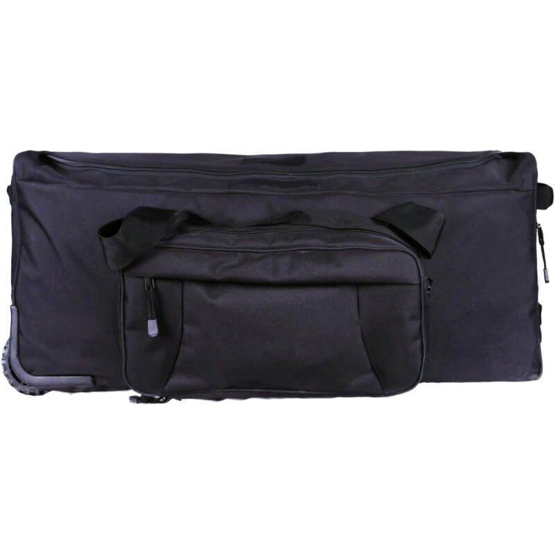 Heavy-Duty X-Large Military Tactical Wheeled Rolling Duffel Trolley Bag For Deployment Traveling Camping Sporting
