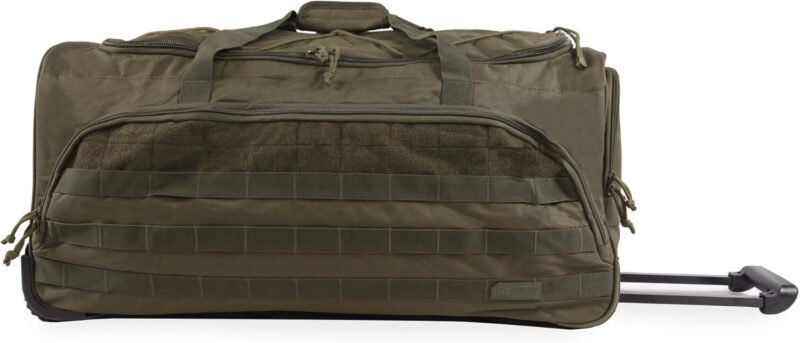 Highland Tactical Squad Rolling Duffel, Dark Green, One Size