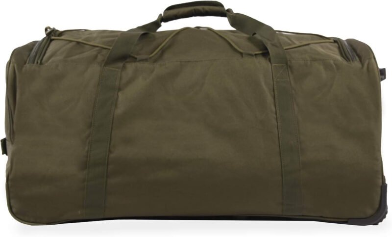 Highland Tactical Squad Rolling Duffel, Dark Green, One Size