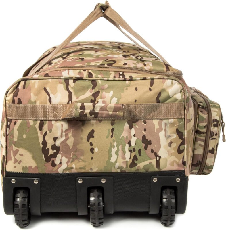 Mountain Land 120L Duffle Bag for Men and Women Large Luggage Bag with Wheels Travel Suitcase