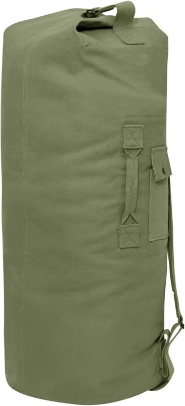 Rothco G.I. Type Enhanced Double Strap Duffle Bag (Olive Drab)
