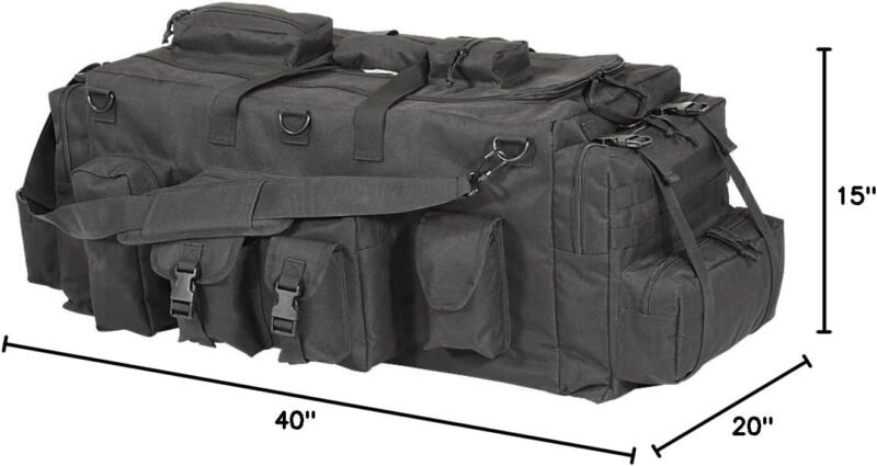 VooDoo Tactical Men’s Mojo Load-Out Bag with Backpack Straps