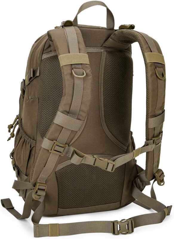 Mardingtop Small Tactical Backpack,Molle Hiking Backpack for Backpacking,Cycling and Biking,25L Backpack