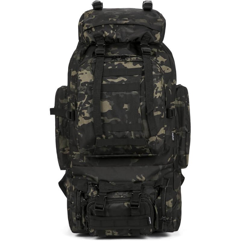 King’sGuard 100L Camping Hiking Backpack Molle Rucksack Military Camping Backpacking Daypack