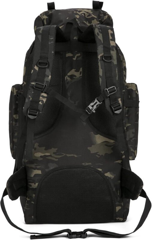 King’sGuard 100L Camping Hiking Backpack Molle Rucksack Military Camping Backpacking Daypack