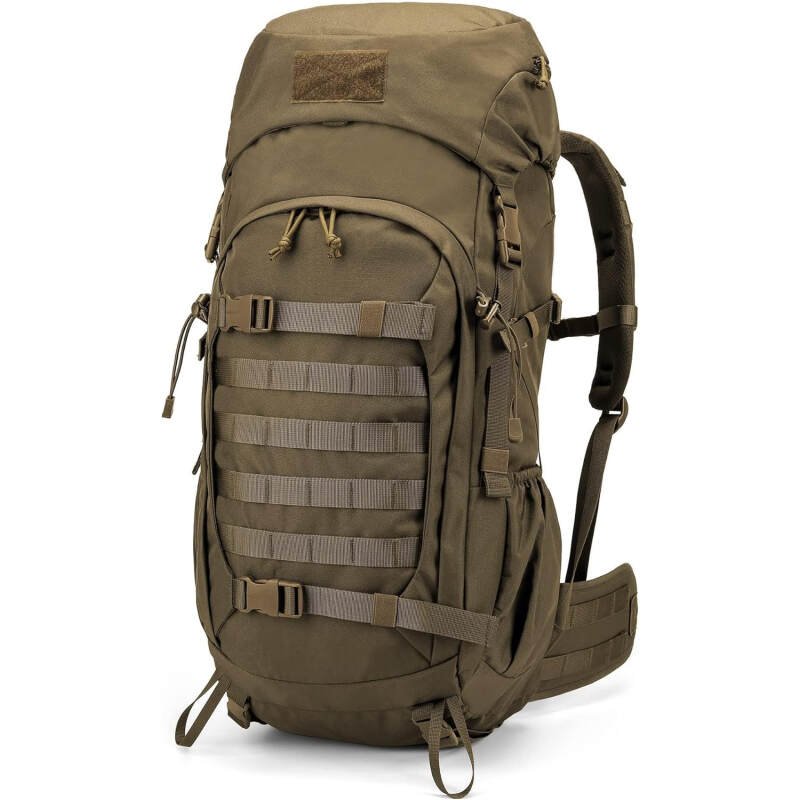 Mardingtop 50L Hiking Backpack,Backpacking Backpack with Rain Cover for Hiking,Backpacking,Rucking,Camping,Survival