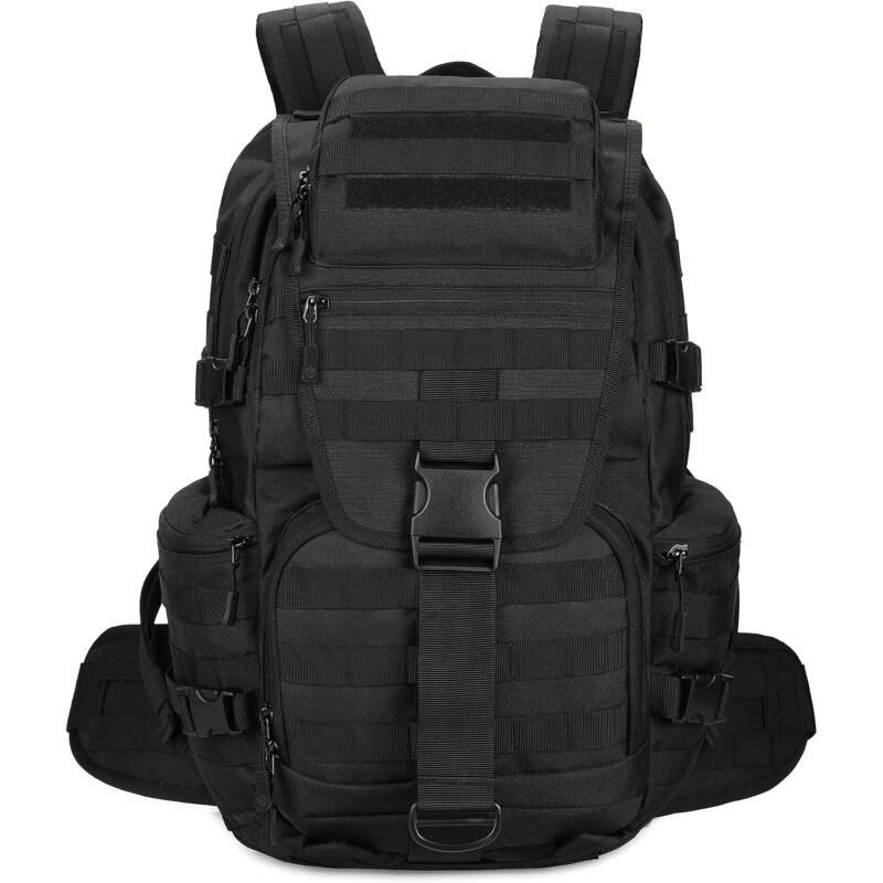 50L Military Tactical Backpack Hiking Waterproof Backpack Large Military Pack 3 Day Assault Pack Molle Bag Rucksack