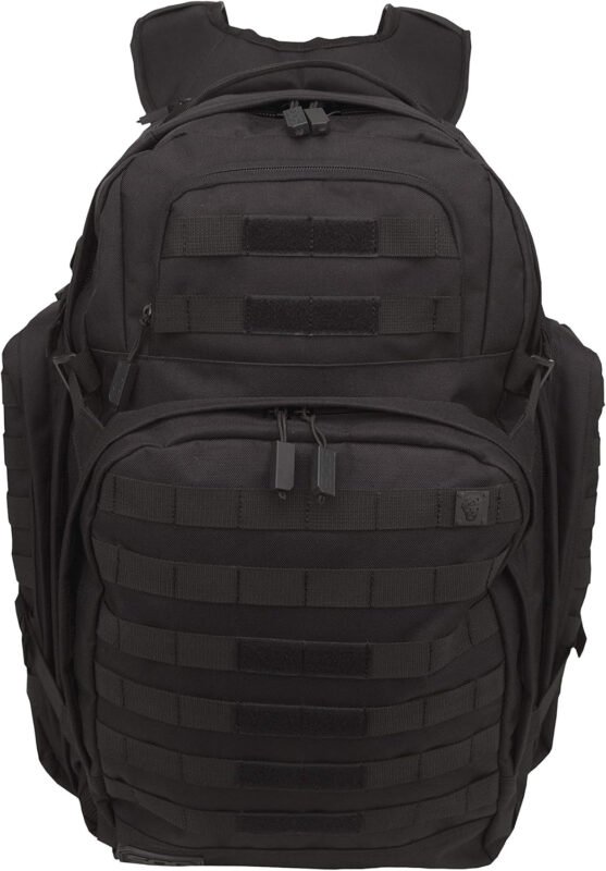 SOG Barrage Tactical Internal Frame Backpack, 64.3-Liter Storage, Black