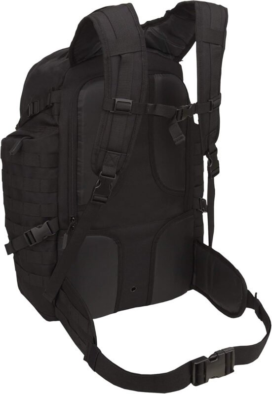 SOG Barrage Tactical Internal Frame Backpack, 64.3-Liter Storage, Black