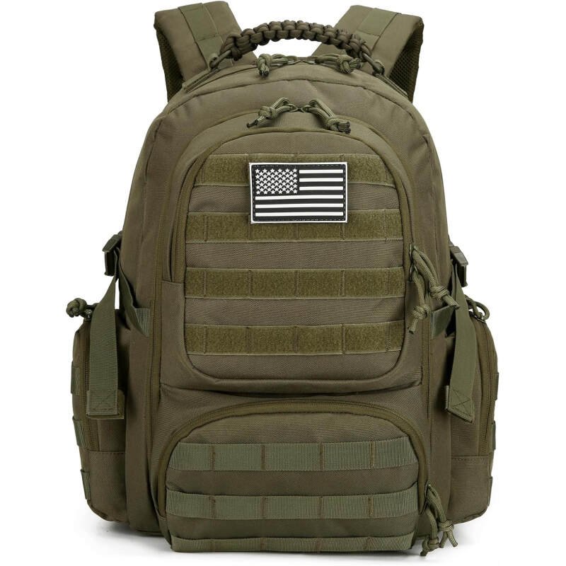 30L Military Tactical Backpack for Men 3 day Assault Pack Molle Backpack Tactical Hiking Rucksack