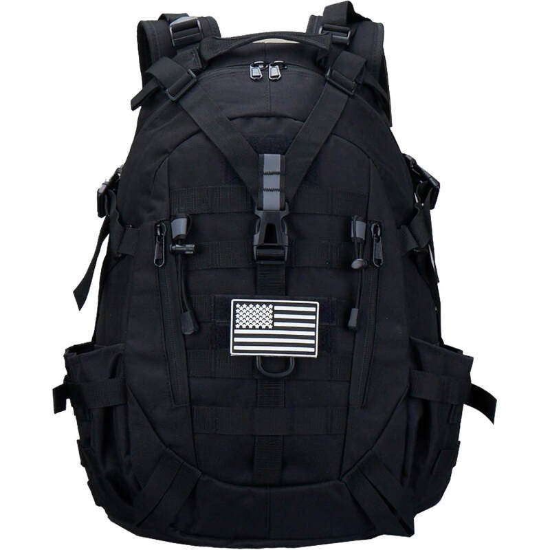 Tactical Backpack Military Molle Bag Camping Trekking Fishing Gym Traveling Motorcycle Hiking Daypack