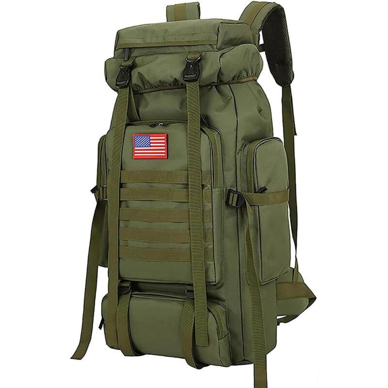 King’sGuard 70L Camping Hiking Backpack Tactical Backpack Military Molle Rucksack Backpack for Outdoor