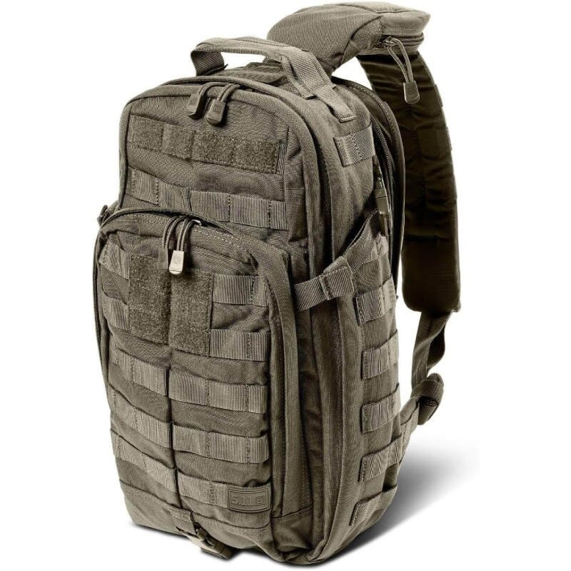 5.11 Tactical Sling Bag Pack MOAB 10, Shoulder Crossbody Military Bag, 18L, Style 56964ABR