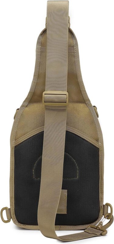 ATBP Tactical Sling Backpack With Holster Military Crossbody Bag for Men Single Shoulder Back Pack 10L