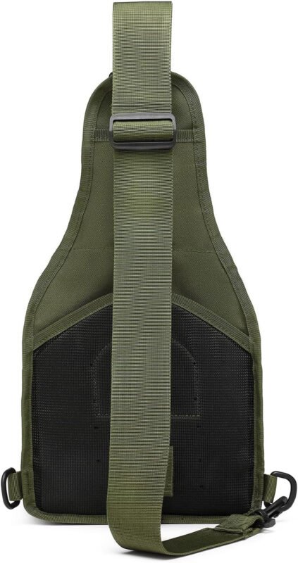 ATBP Small Tactical Sling Backpack Bag for Men Military Shoulder Bag Pack EDC Crossbody Bag for Hiking 7 Liters
