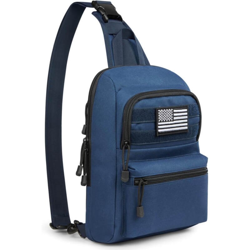 G4Free Tactical Sling Bag Backpack EDC Concealed Carry Bag Military Small Crossbody Shoulder Chest Pack