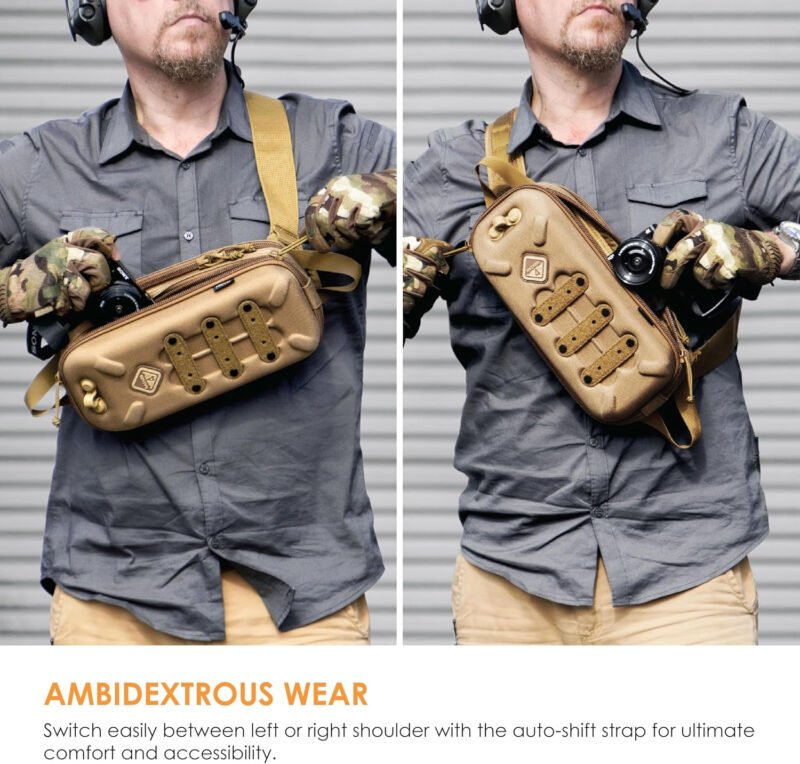 HAZARD 4 Bandoleer: Mini EDC/CCW Hard-Sling – Coyote