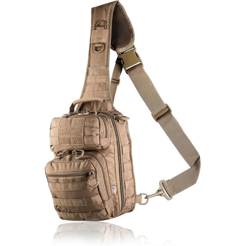 M-Tac City Hunter Hexagon, Tactical Sling CCW Concealed Carry Bag, EDC Pack