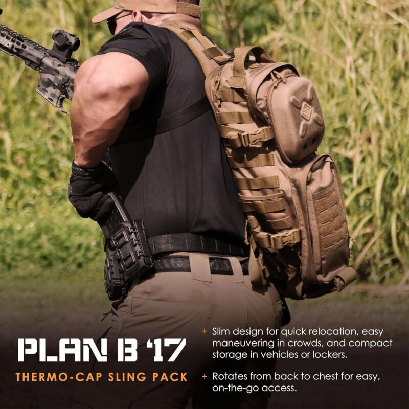 HAZARD 4 Plan-B(TM 17 Hazard go-bag thermo-cap sling Backpack