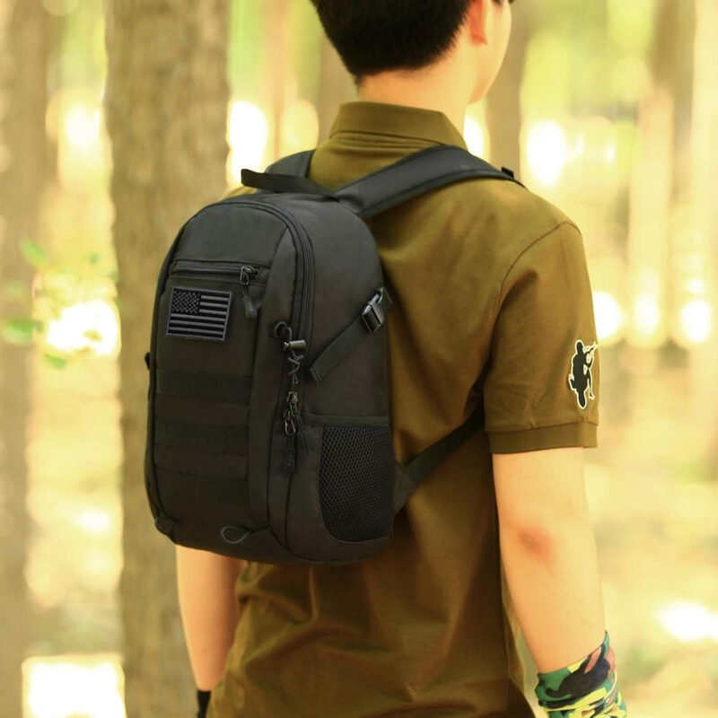 Protector Plus Small Tactical Backpack Military Daypack Army Assault Pack (Patch Included)