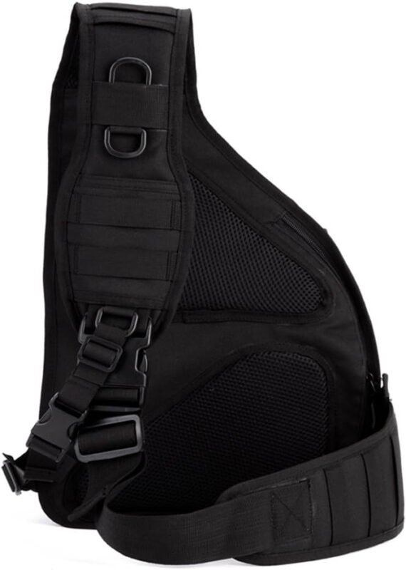 HUNTVP Tactical Military Sling Pack Chest Daypack Molle Backpack Shoulder Bag