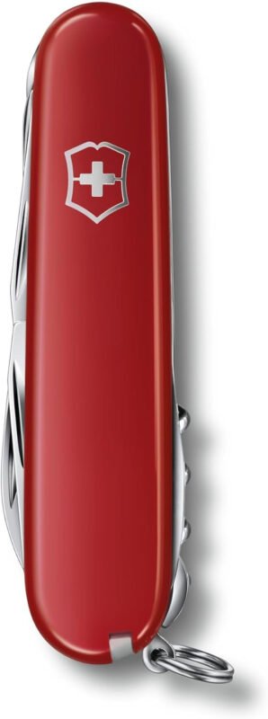 Victorinox Swiss Army Multi-Tool, Tinker Pocket Knife , Red, 91mm