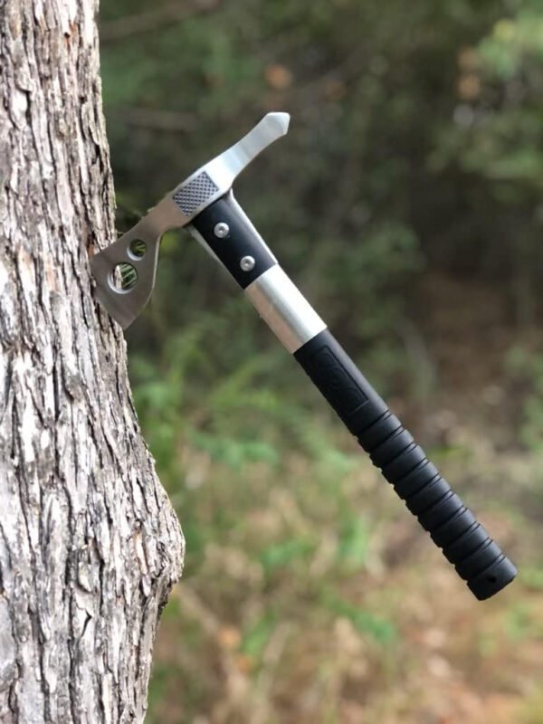 SOG FastHawk Polished Tomahawk – Tactical Axe with Sheath, Throwing Hatchet w/ Hammer Axe Edge for Competition Throwing, Camping, Hunting (F06PN-CP)