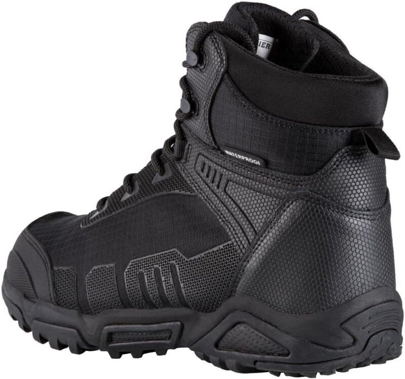 FREE SOLDIER Men’s Waterproof Hiking Boots Lightweight Work Boots Military Tactical Boots Durable Combat Boots