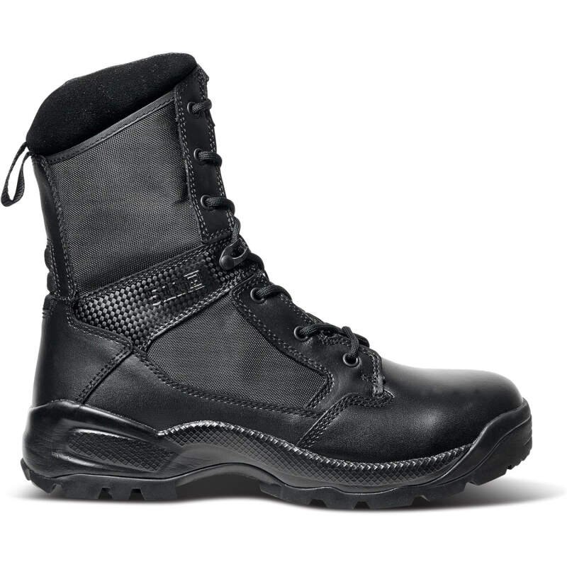 5.11 Tactical Men’s Military Combat Boots, Side-Zip, Black, Style 12391ABR