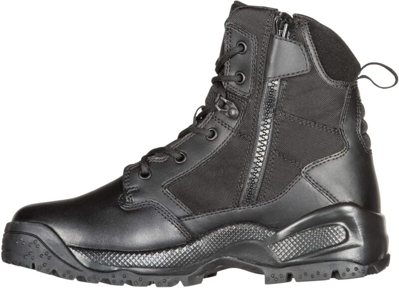 5.11 Tactical Men’s A.T.A.C. 2.0 6″ Side Zip Desert, Ortholite Achilles Cuff, Style 12395, Dark Coyote