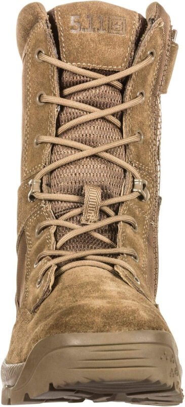 5.11 Tactical Men’s A.T.A.C. 2.0 8-Inch Storm Boots, Ortholite Footbed, Slip-Resistant Outsole, Style 12392
