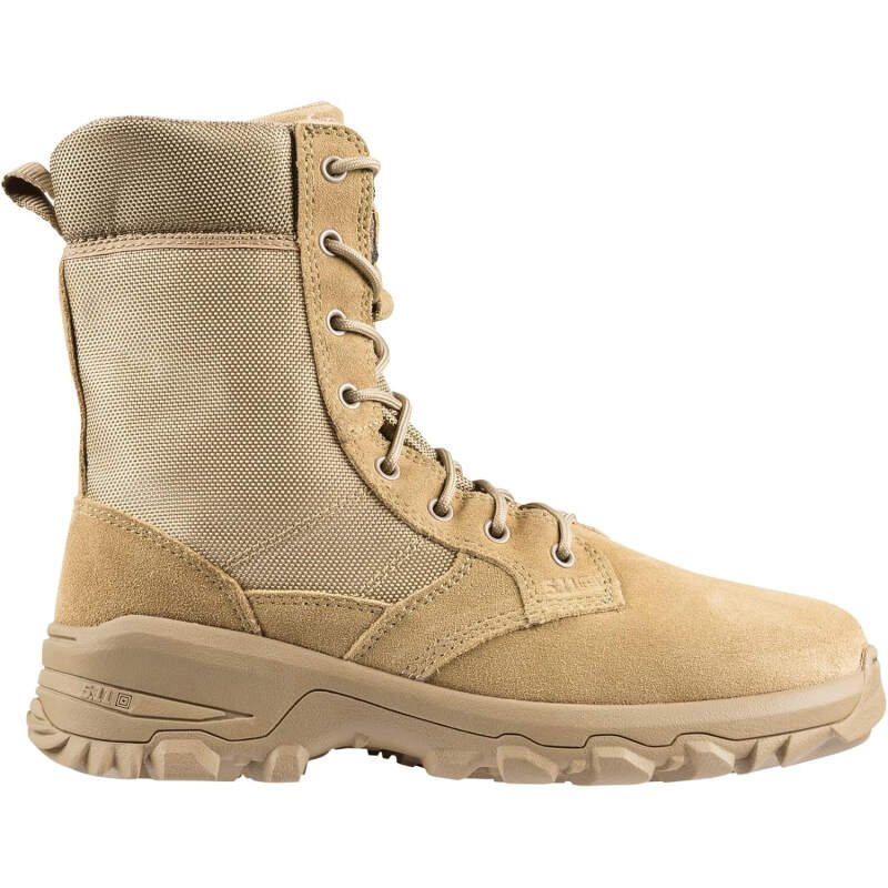 5.11 Tactical Men’s Leather Speed 3.0 Side Zip Combat Military Desert Boots, Style 12336/12337