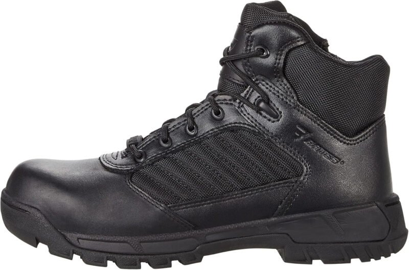 Bates Men’s Tactical Sport 2 Mid Side Zip Safety Composite Toe Military Boot