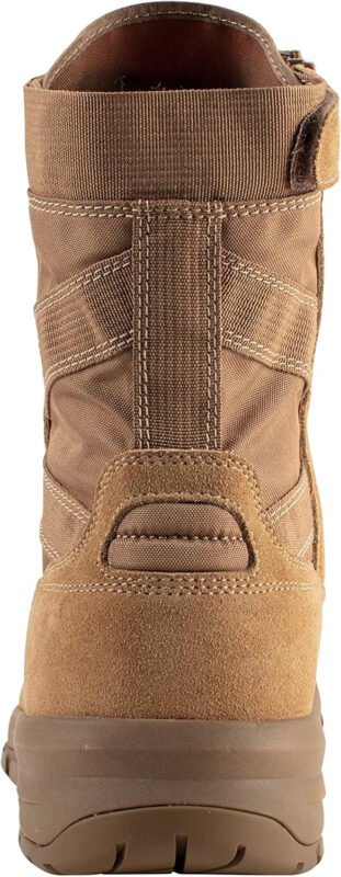 Belleville Men’s BV508ZCT 8″ Hot Weather Lightweight Side-Zip Composite Safety Toe Boot
