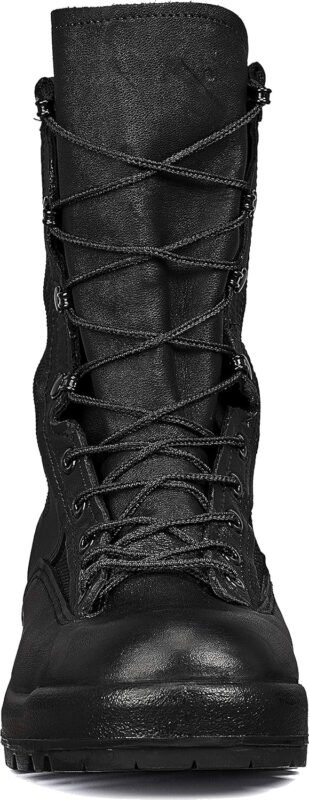 Belleville 700 8 Inch Waterproof Duty Black Tactical Boots for Men – Polishable Leather and Nylon with Oil-Resistant Gore-Tex Lining for Police, EMS, and Security Personnel