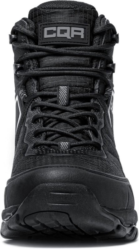 CQR Men’s Military Tactical Boots, Lightweight 6 Inches Combat Boots, Durable EDC Outdoor Work Boots