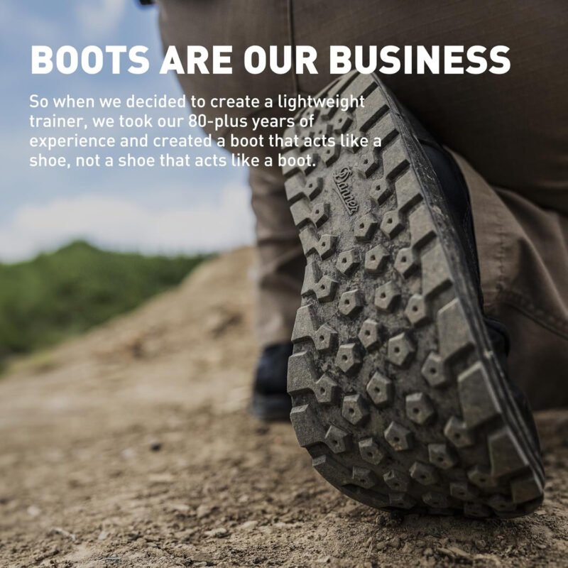 Danner Tachyon Gore-Tex 8″ Tactical Boots for Men – Waterproof Full-Grain Leather & 500D Nylon with Speed Lace, Comfort Footbed, and Non Slip Traction Outsole