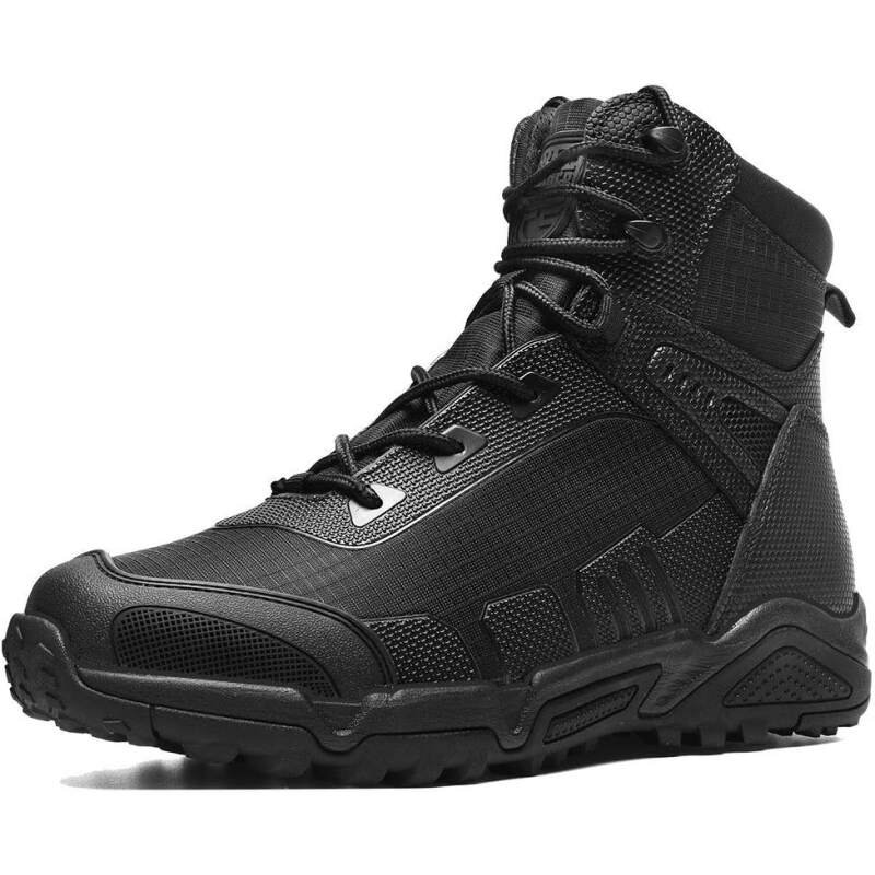 Men’s Military Tactical Boots Lightweight and Durable work Boots Outdoor Combat Jungle Anti-Slip Boots Hiking Boots Backpacking Boots