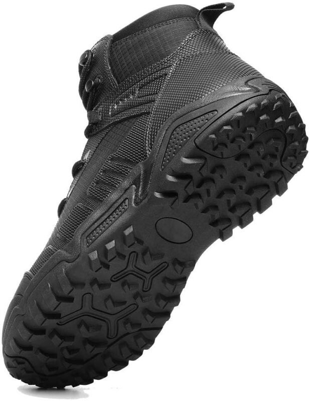 Men’s Military Tactical Boots Lightweight and Durable work Boots Outdoor Combat Jungle Anti-Slip Boots Hiking Boots Backpacking Boots